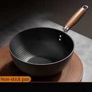 Ko'p funksiyali 23.88 sm yopishqoq quyma temir qozon - Gaz va induksion pechlar uchun mos, bir kishi uchun ovqat tayyorlash uchun ajoyib