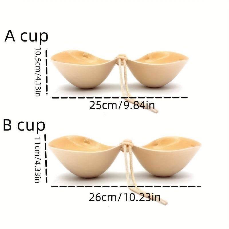 Reusable Self-Adhesive Nipple Covers for Women Solid Color Bra Accessories