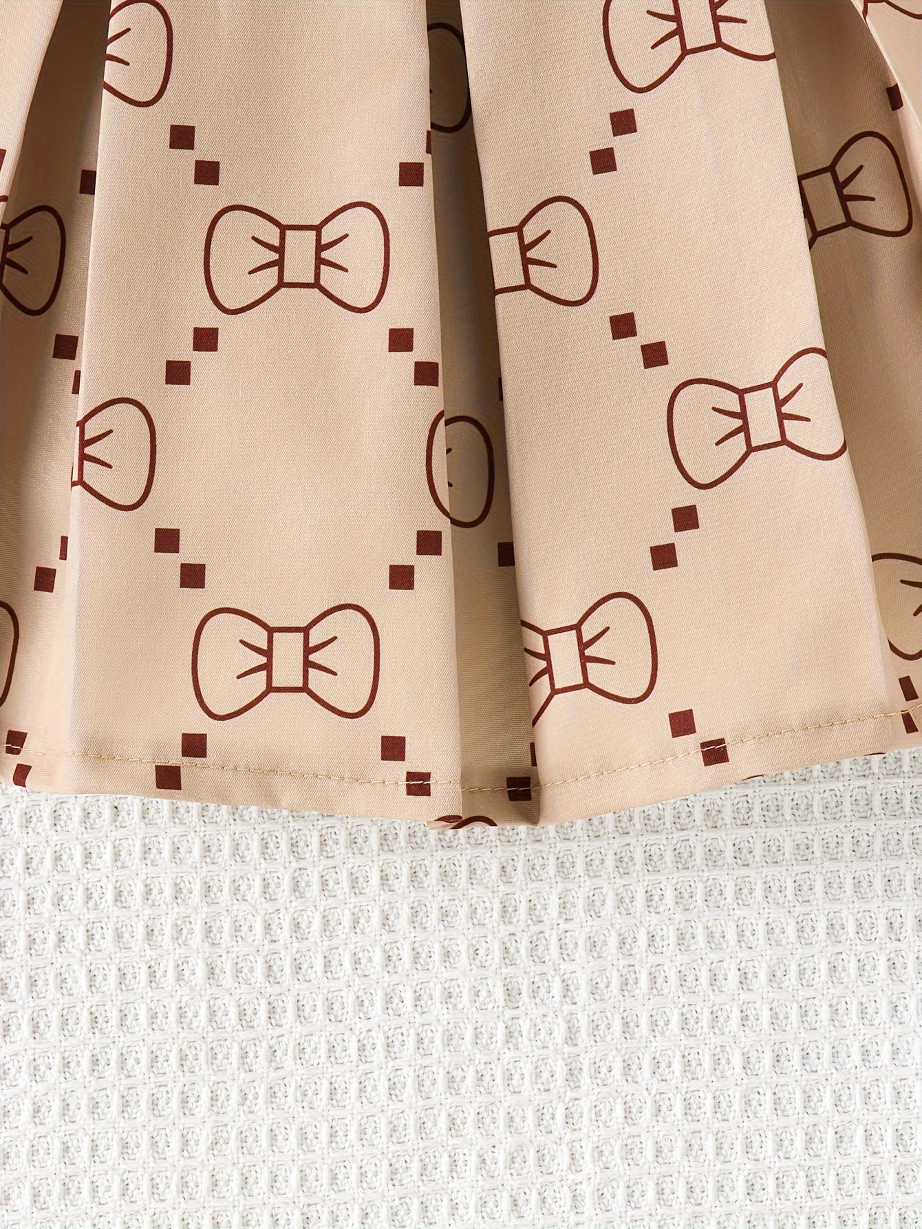 Девочки топ без рукавов с принтом бабочки и комплект из плиссированной юбки для лета