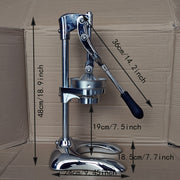 Naychali po'latdan yasalgan tekis boshli filtrli tsitrus siqish to'plami - Qalin alyuminiy asos bilan yuqori sifat, qovun, limon va apelsin siqish uchun mukammal - Kerakli oshxona asbobi