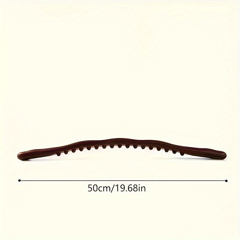 Plastic Body Massage Roller with 19 Beads Hand Operated Full Body Massage