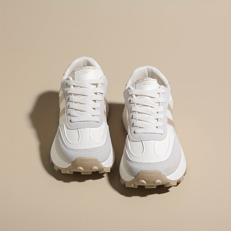 Women's Lightweight Mesh Sneakers with Cushioned PVC Sole for Casual Wear