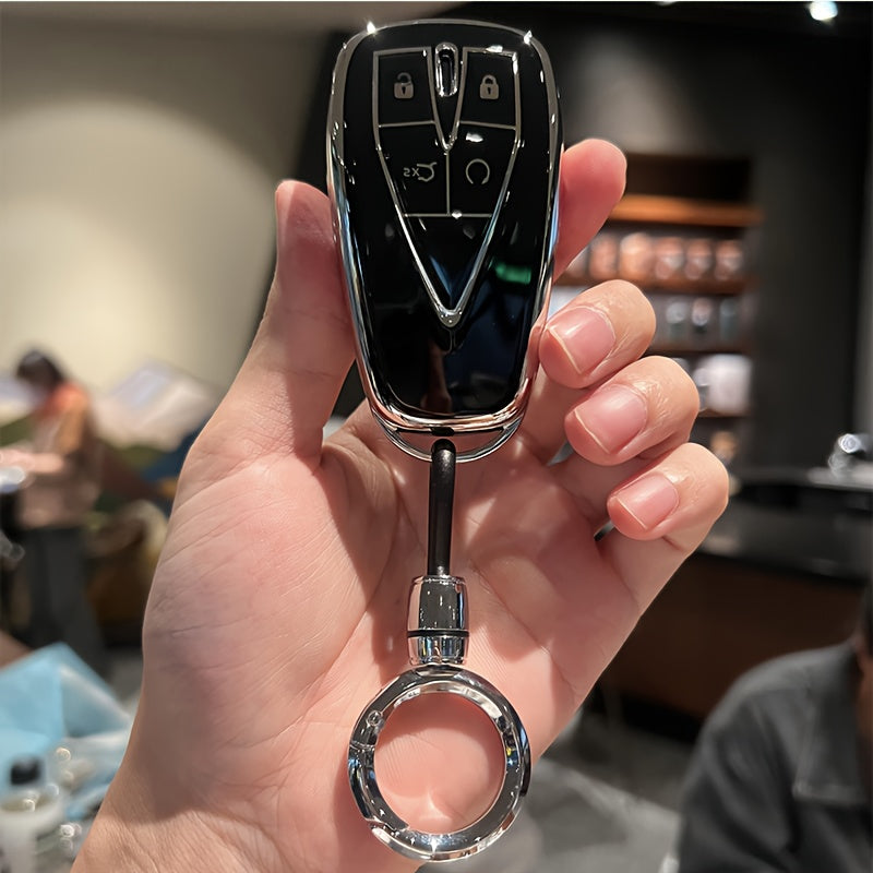 Чехол-накладка для автомобильного ключа из TPU для внедорожников, 3/4/5 кнопок, автомобильные аксессуары