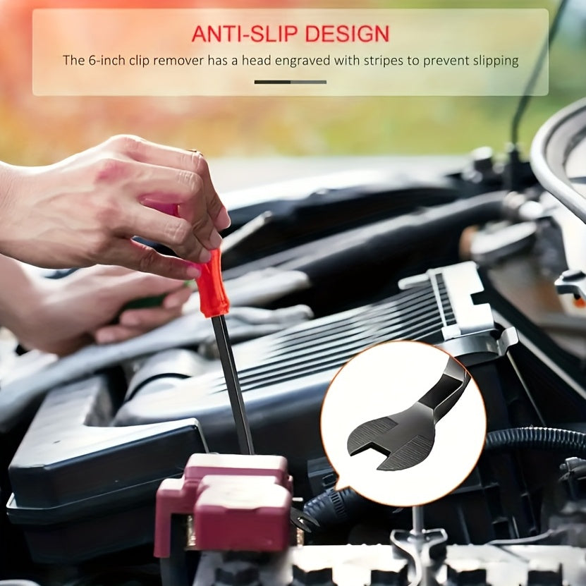 Car Fastener Removal Tool Trim Dash Rivet Clip Installer Panel Screwdriver