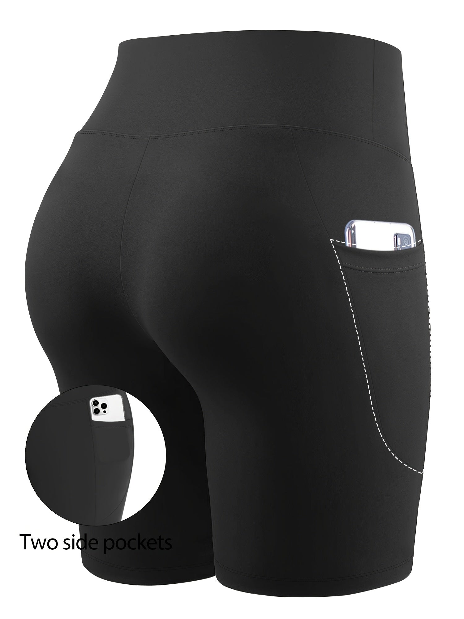 Plus Size Activewear Shorts Yoga Leggings Sports Summer Low Price