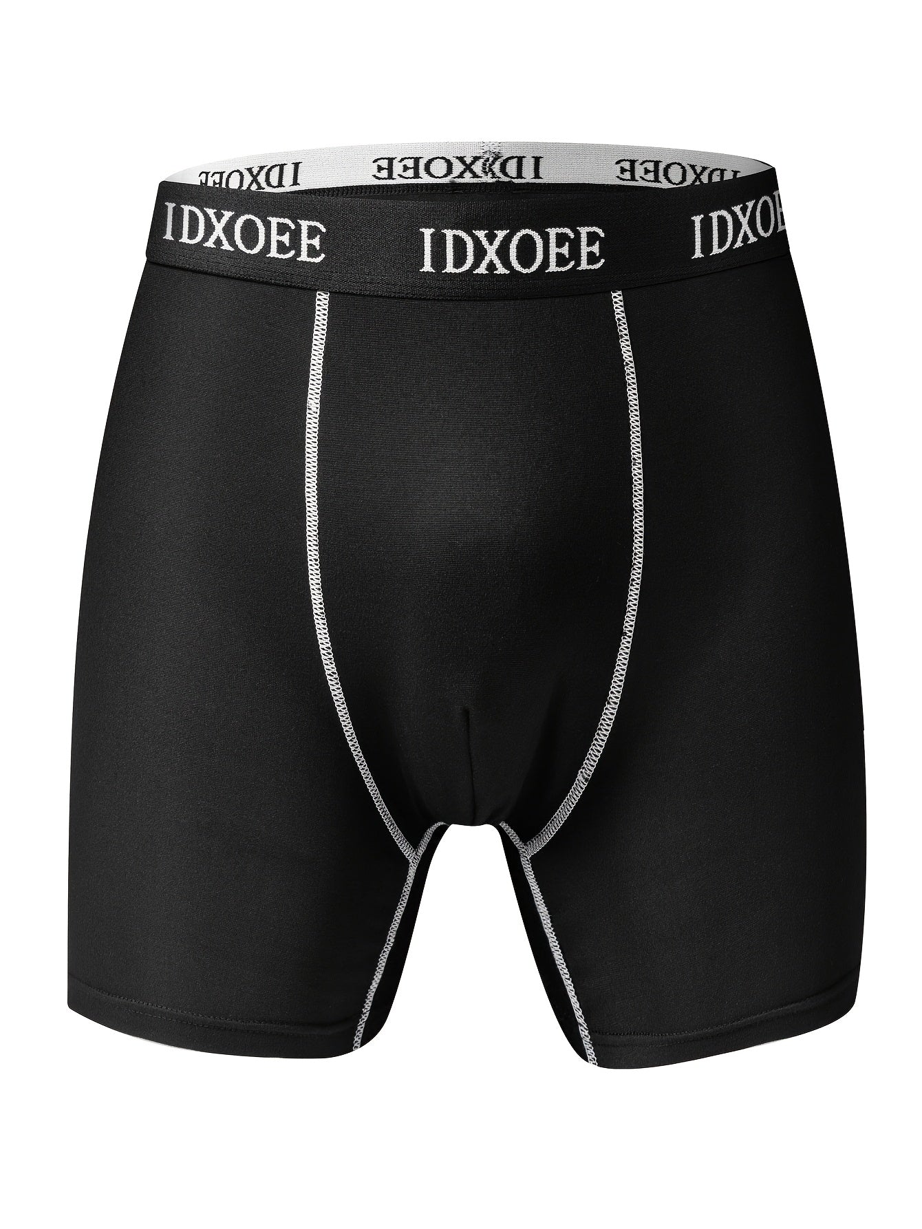 Men's Slim Shaping Underwear 1/3/5pcs Breathable Quick Dry Long Boxer