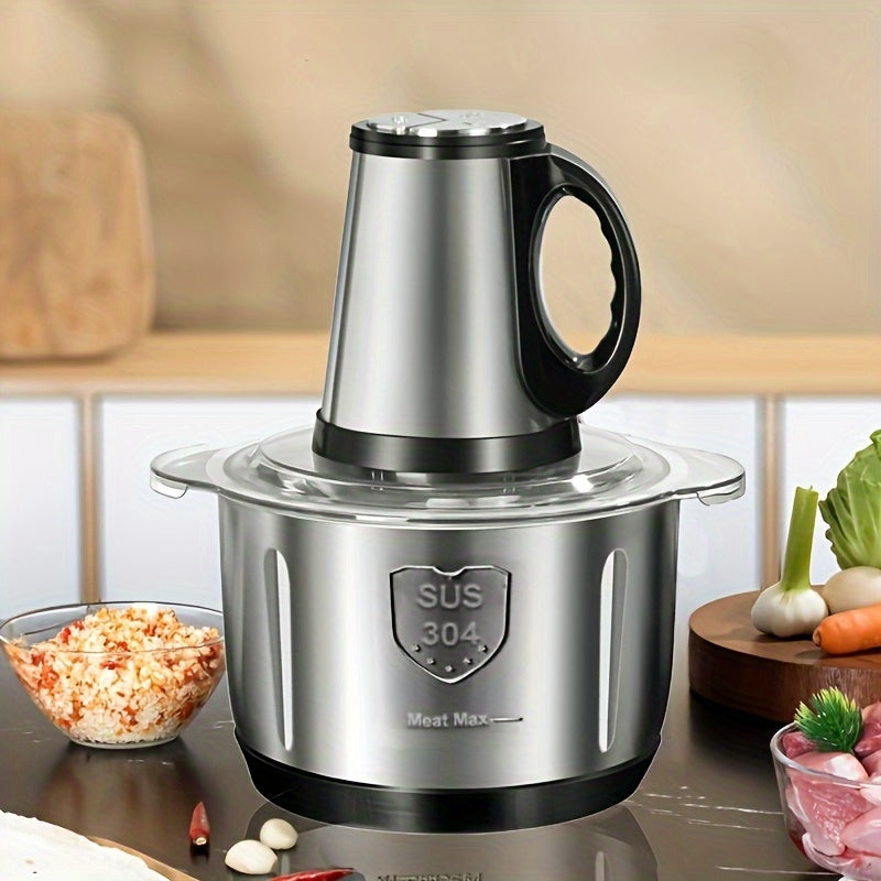 Molino de carne adaptable y procesador de alimentos rápido para cocina con velocidad ajustable, gran capacidad, piezas desmontables y fácil limpieza