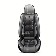 2 dona sun'iy charm avtoturargoh o'rindiqlari qoplamalari universal moslashuvchan bardoshli oson parvarish himoyasi