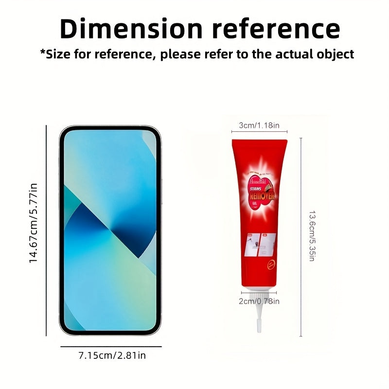 Multi-Purpose Cleaning Gel 2-Pack for Crevice Stains Bathroom Kitchen Outdoor