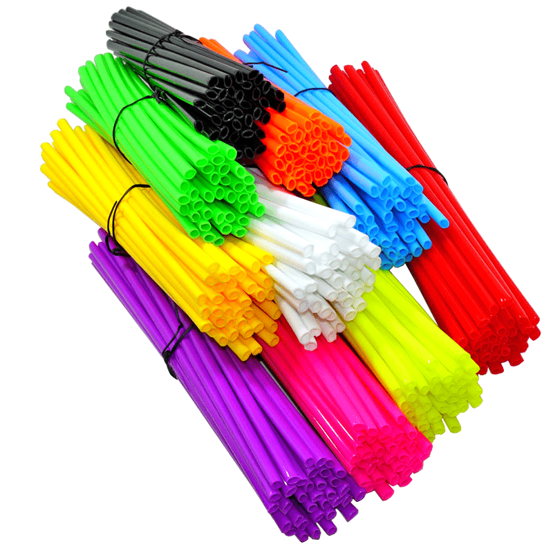 72 шт. защитных кожухов для спиц колес мотоцикла, обертки, кожухи для велосипедов и мотокросса