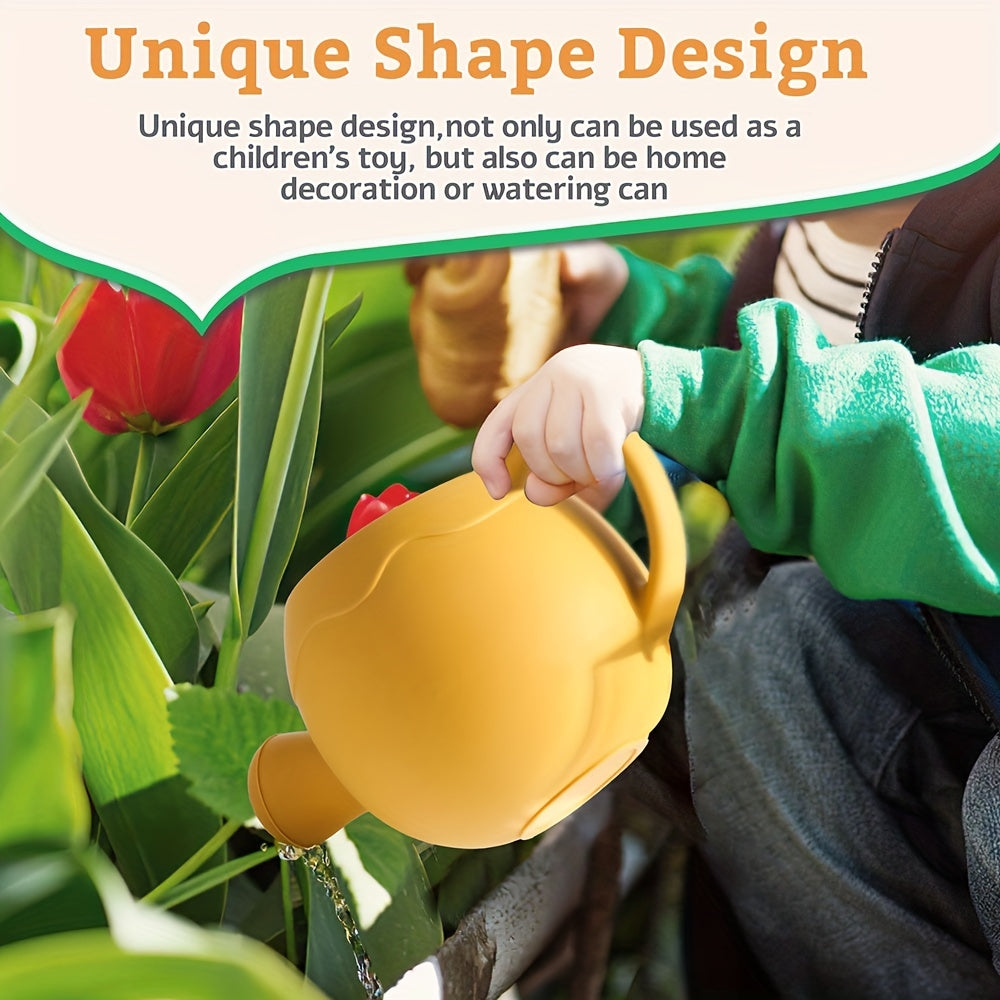 Silicone Watering Can Toy for Toddlers Lightweight Bath Beach Garden Play