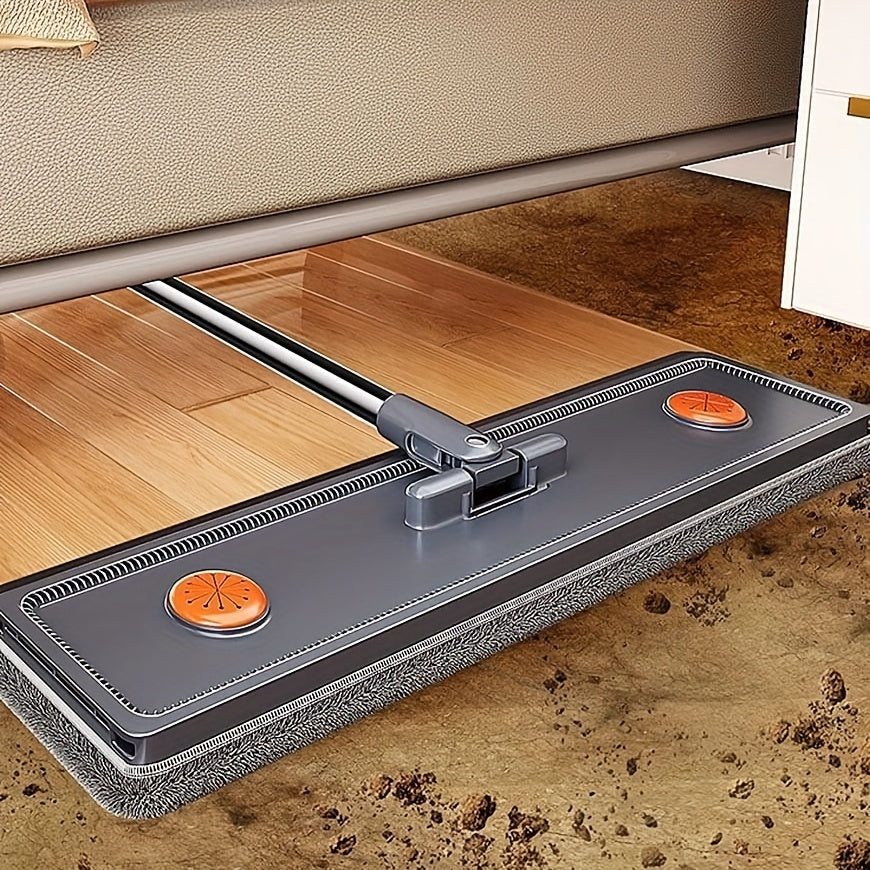 O'z-o'zini siqib chiqaradigan, bardoshli ABS, pol, devorlar, shisha uchun ko'p qirrali tekis mop va kashlak to'plami