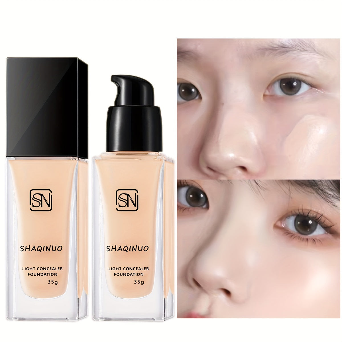 Hydrating Waterproof BB Cream Foundation for All Skin Tones with Pore Minimization