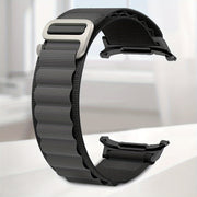 Nylon Sport Watch Band for Samsung Galaxy Watch Ultra 47mm Waterproof Breathable Adjustable