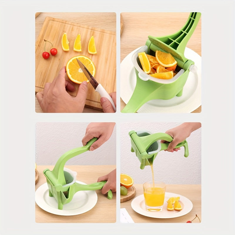 Manual Citrus Juicer Plastic Handheld Fruit Extractor for Lemons