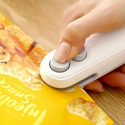 Rechargeable Handheld Food Sealer with USB Lithium Battery 150mAh for Snacks and Food Preservation