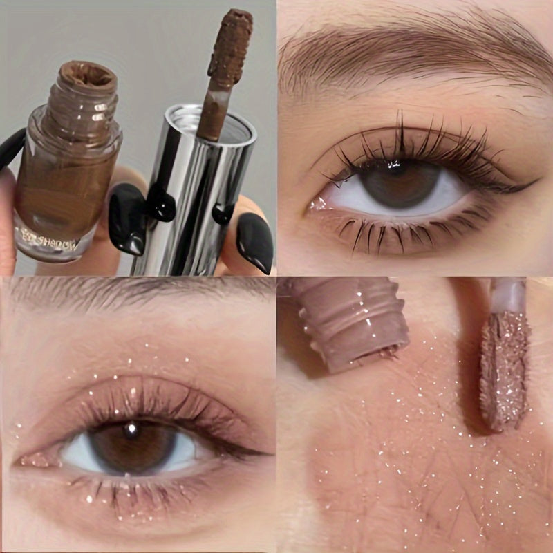 Женский жидкий стик для теней с матовым глиттером, кремовый контур для глаз, 5-8 оттенков