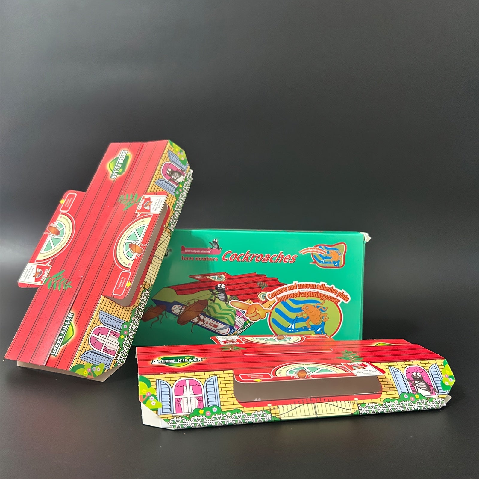 10 trampas para cucarachas, cazadores de plagas, sin electricidad, para interior, cocina, sala de estar, sótano