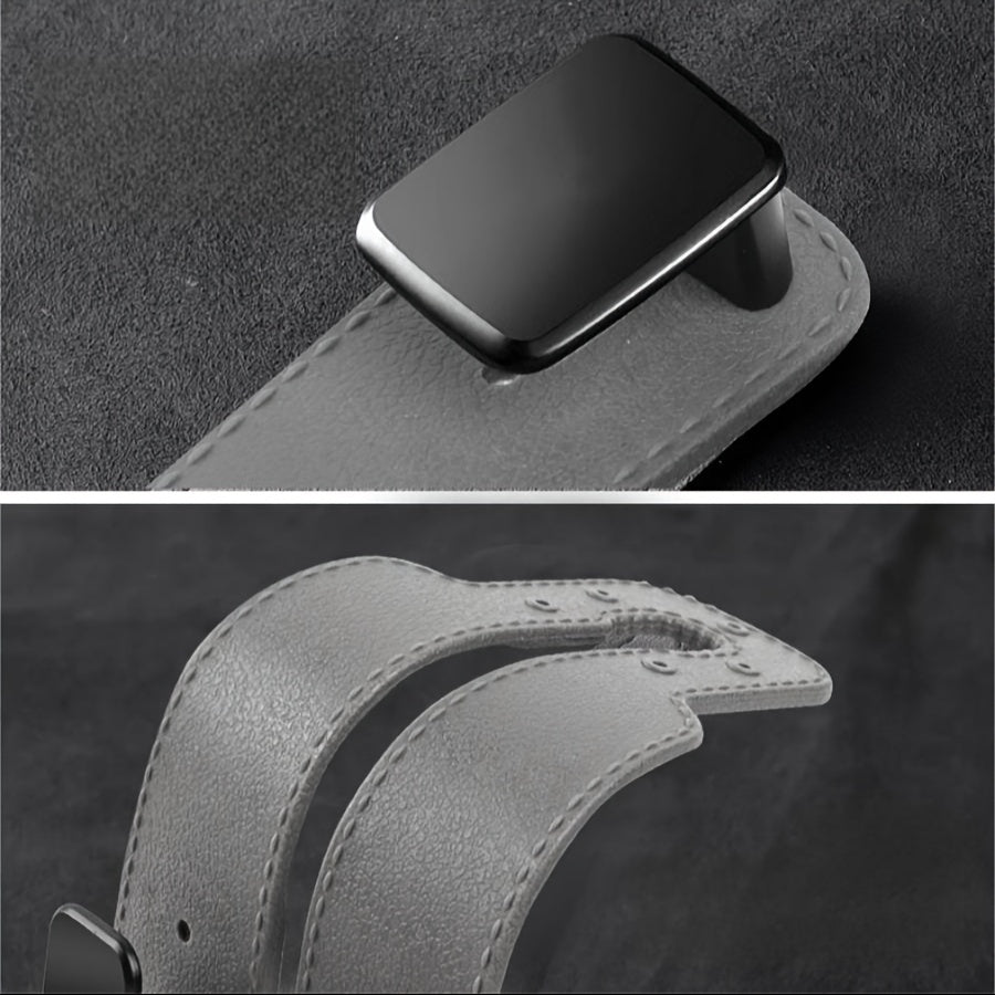 Soporte para teléfono en respaldo de asiento de coche con gancho anticaída, accesorio para el interior del coche