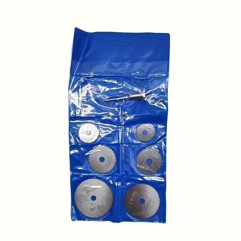 Set of 7/8 High Speed Steel Cutting Blades for Woodworking Plastic Metal