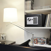 Digital Metal Security Safe with Combination and Key Lock for Valuables in Homes and Offices
