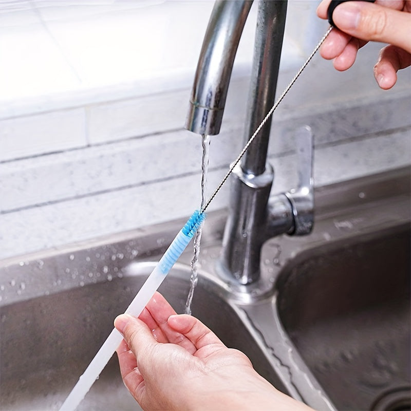 3-in-1 Suv Shishasi Tozalash Choʻp Toʻplami Tor Boʻyin, Sport, Kofe Kuboklari uchun