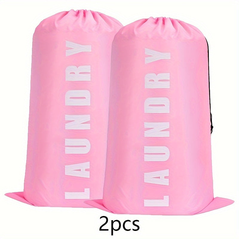Juego de 2 cestas de ropa plegables con bolsas de almacenamiento impermeables para dormitorio, baño, residencia