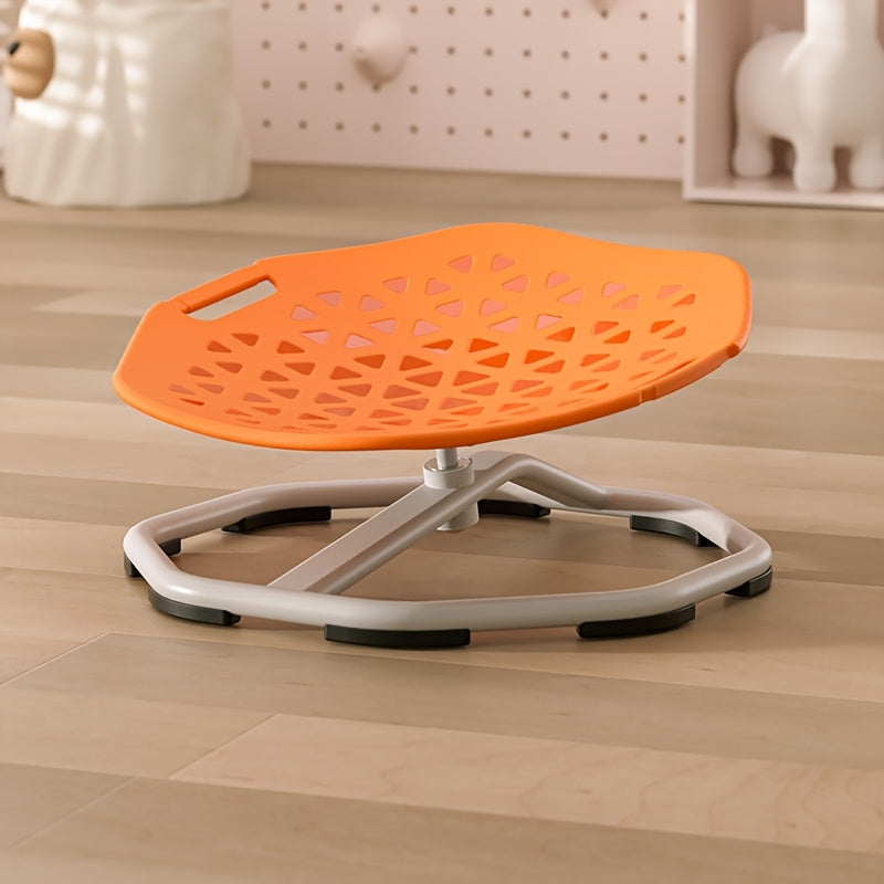 Children's Swivel Chair for Kids Boys Blue and Gray Body Coordination Non-Slip Metal Base