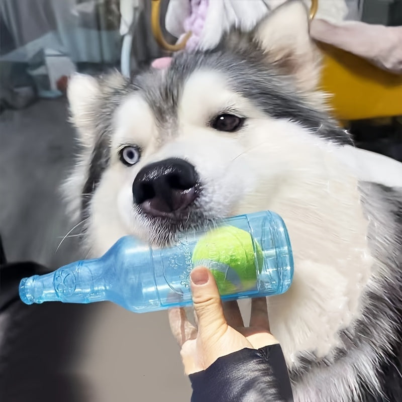 Durable Thermoplastic Rubber Dog Toy for Medium Breeds with Sound and Chewing Features