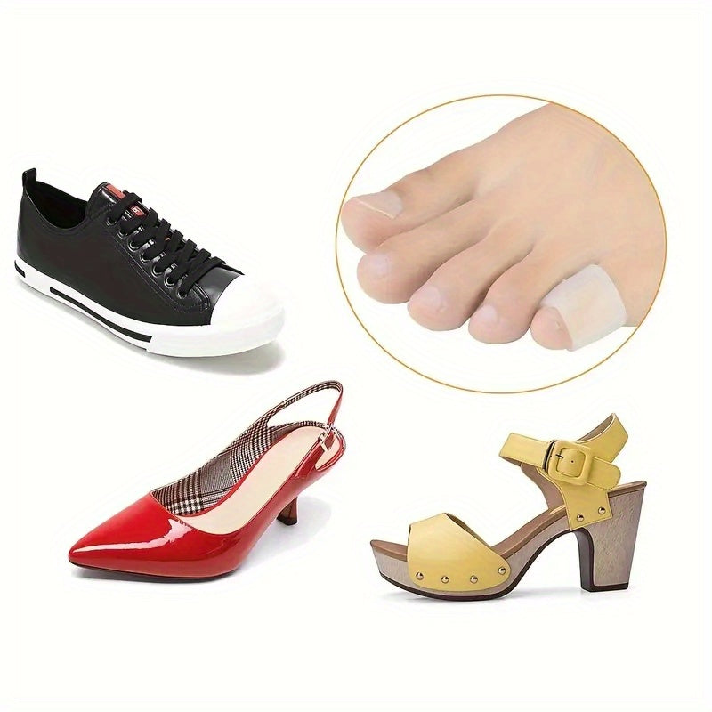 Unisex Silicone Toe Protector Cover For High Heels Breathable Wear-Resistant