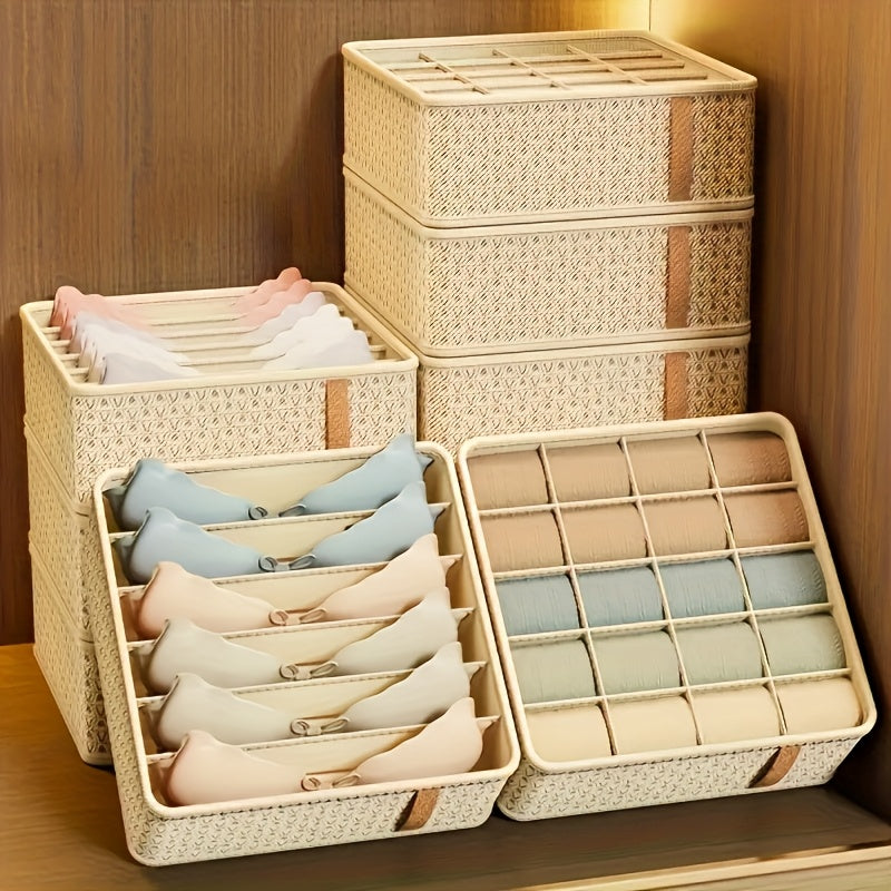 Foldable Fabric Drawer Organizer for Closet Storage Socks and Underwear Box Space-Saving