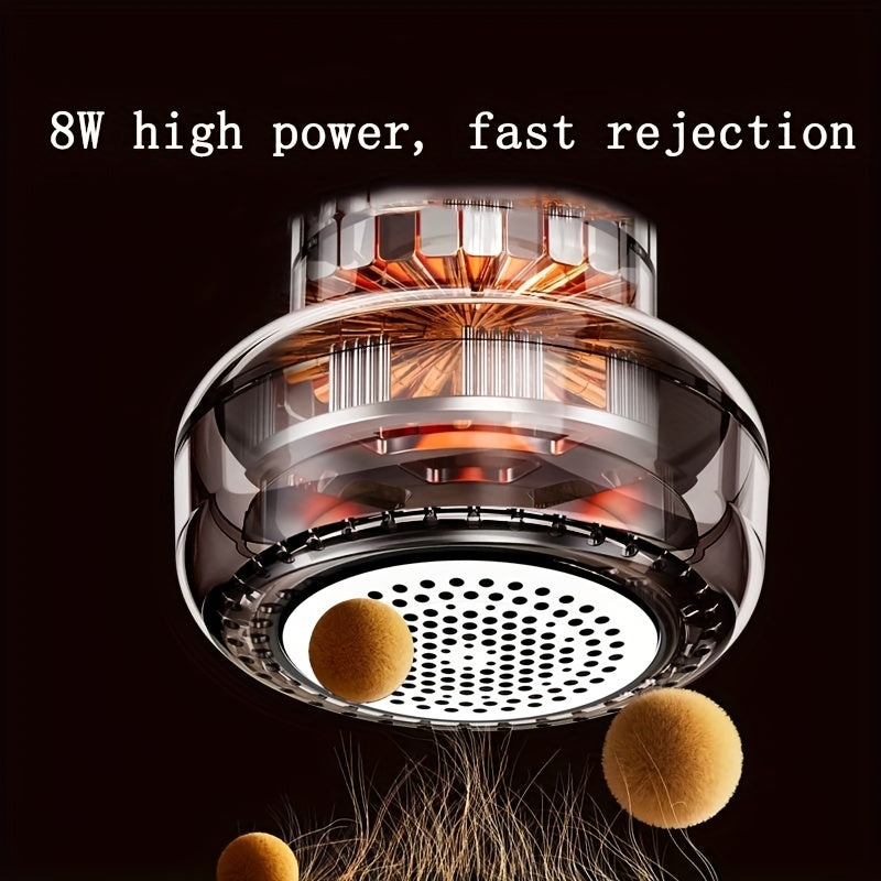 Raqamli ko'rsatkich, ikki himoya va litiy batareyasi bilan jihozlangan portativ mato qirqish mashinasi, kiyim va mebellardan to'kintilar va pillalarni olib tashlash uchun.