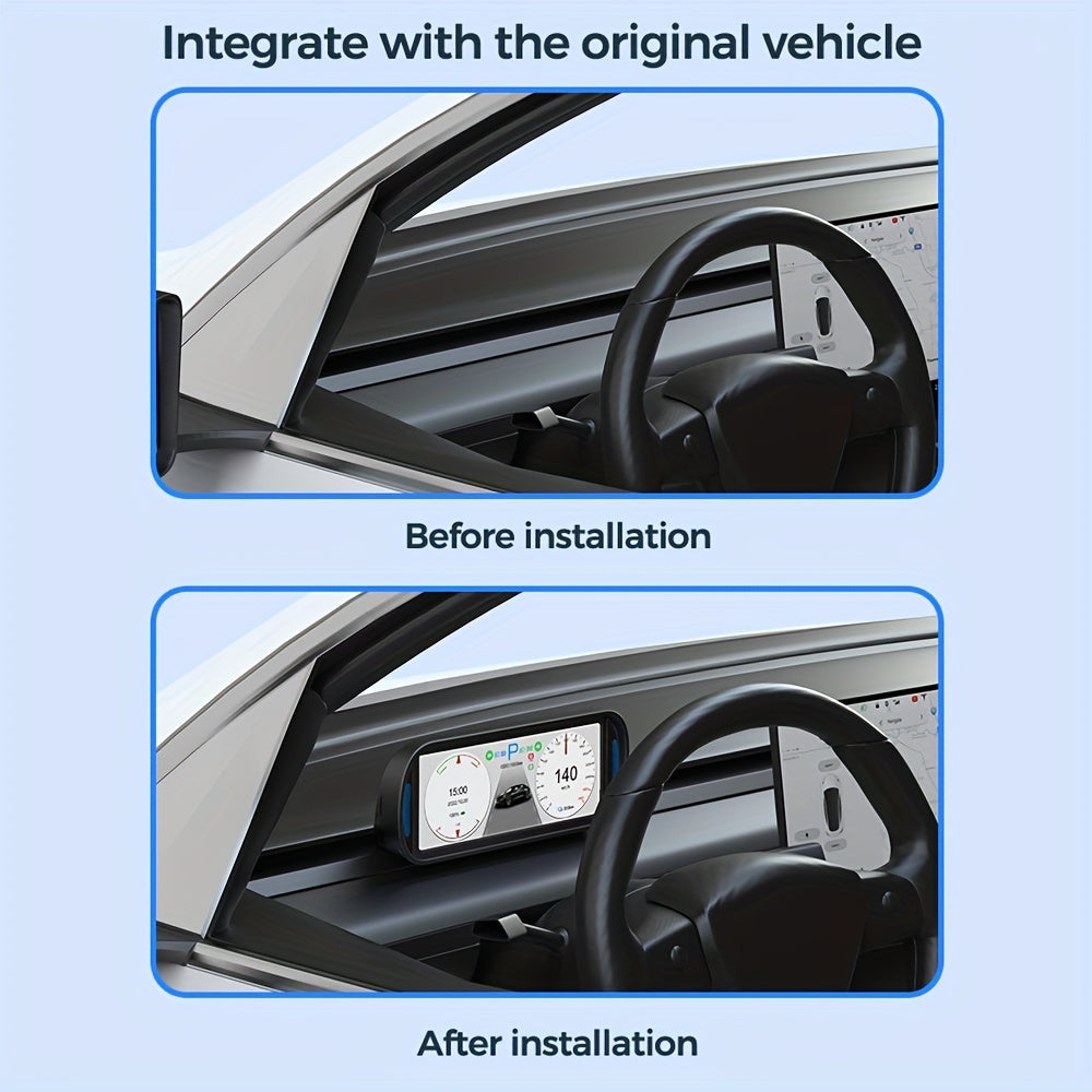 17.27cm HD IPS Transport displeyi ko‘p funktsiyali ekran Tesla Model 3/Y uchun