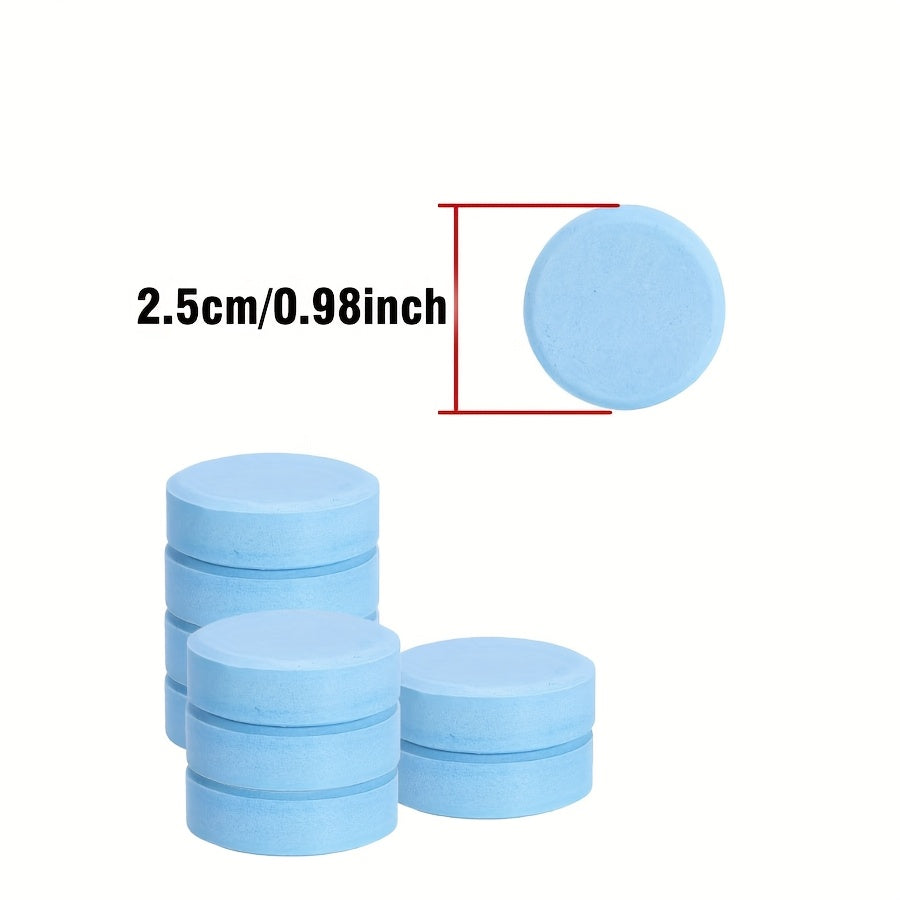 12 Pieces Automatic Toilet Bowl Cleaner Tablets for Stain Removal and Deodorizing