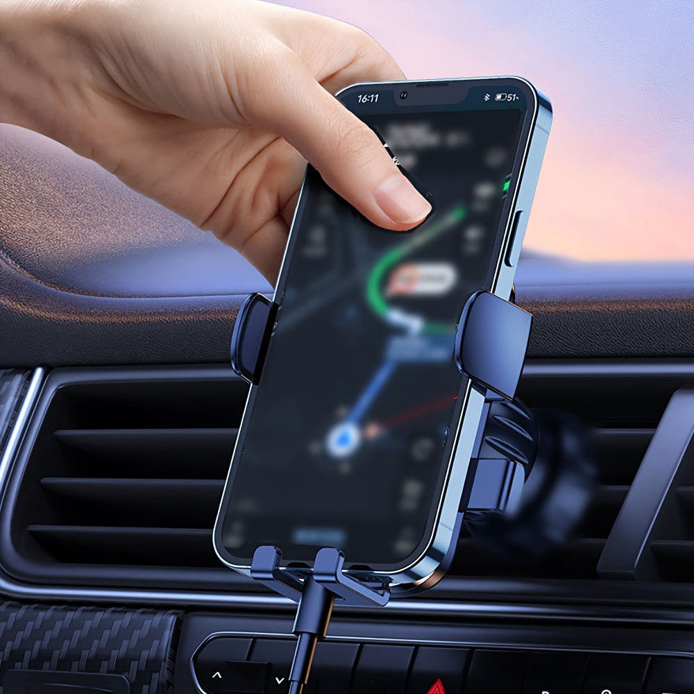 Universal avtomobil telefon uchun tutqich panelga o'rnatish uchun navigatsiya, havo chiqishi uchun