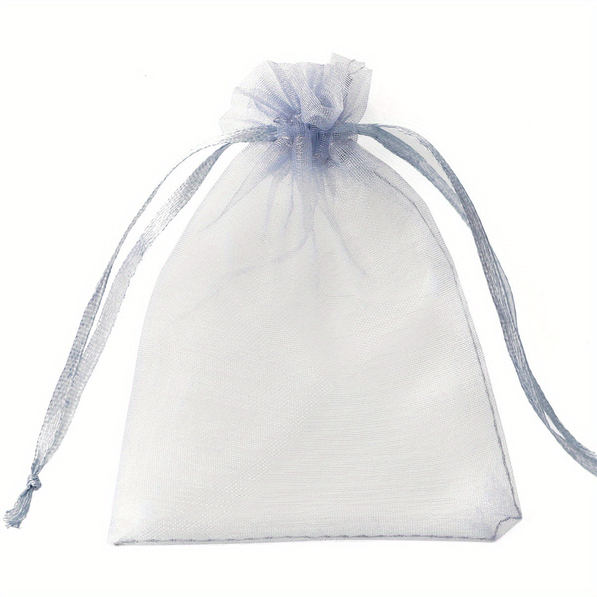 50 ta to'plam uchun Ochiq Organza sovg'a sumkalar to'plami, zargarlik uchun, partiyalik sovg'alar, to'y uchun buyumlar