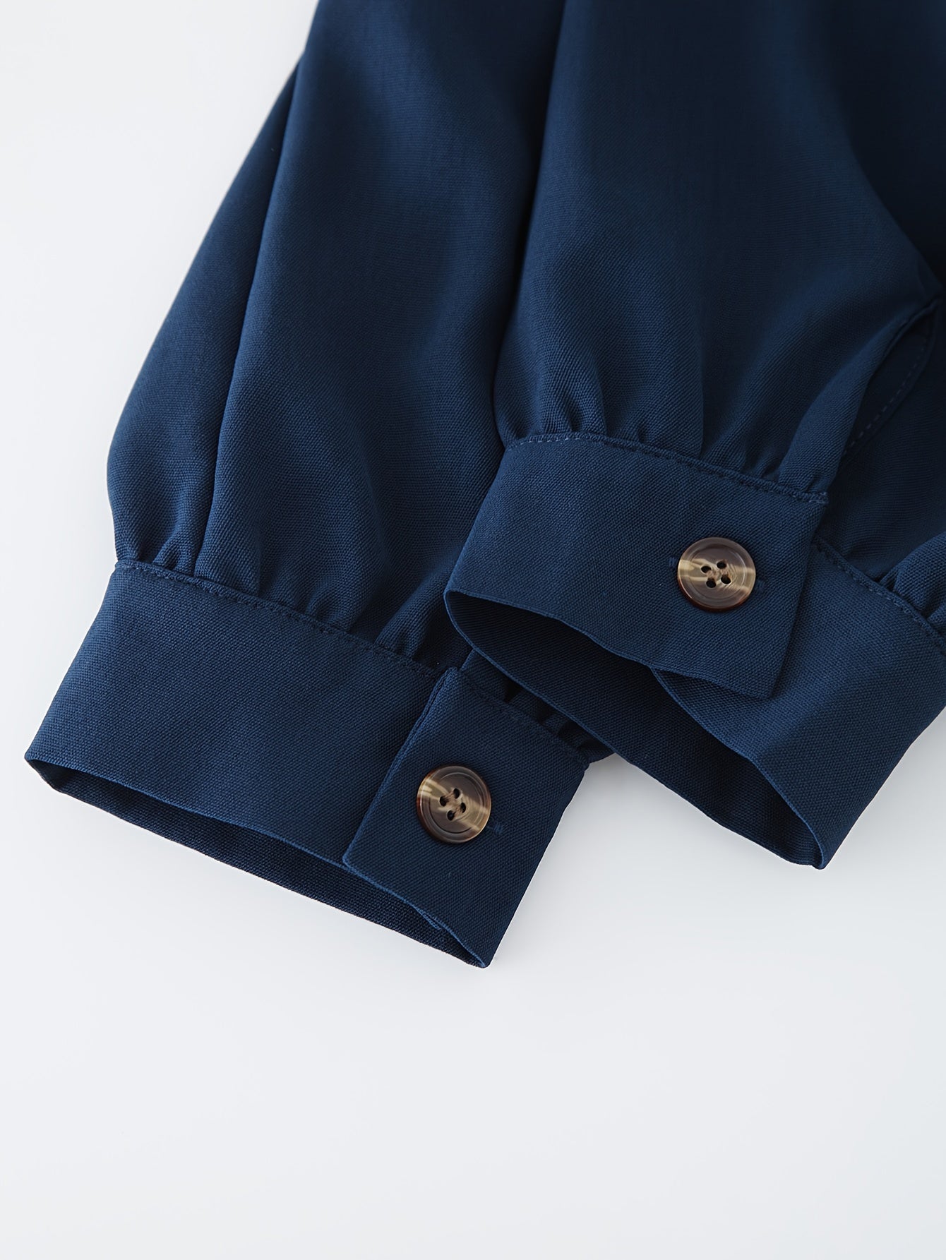 Middle Eastern Abaya Dress Long Open Collar Solid Polyester Casual