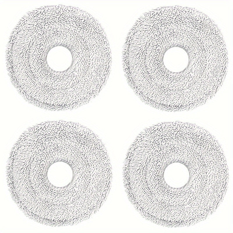 Микрофибровые насадки для швабры, многоразовые, моющиеся, совместимы с роботами-пылесосами