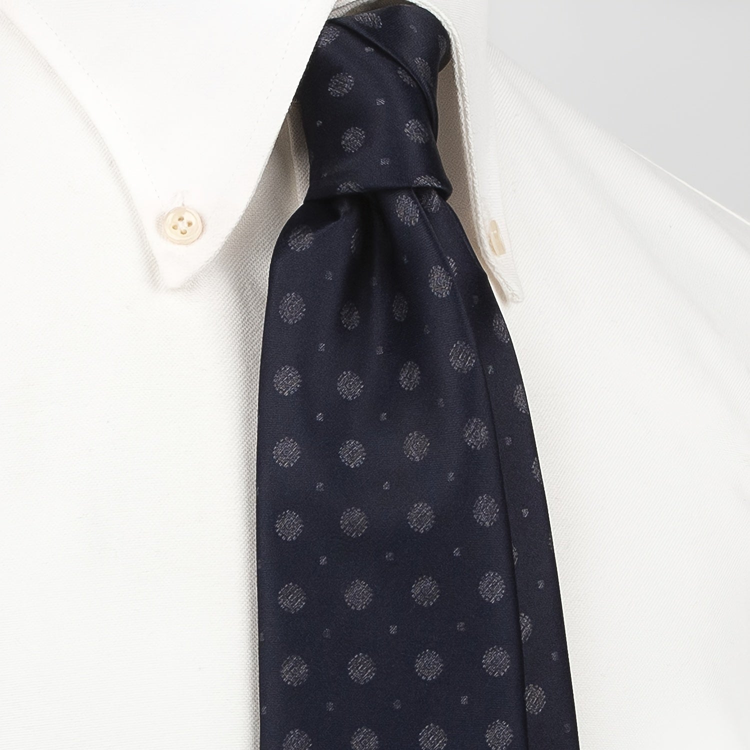 Men's Vintage Print Polyester Necktie with Abstract Geometric and Floral Pattern for Casual Street Style