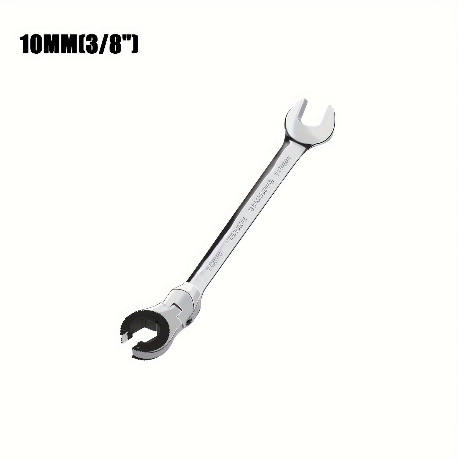 Ratchet kaliti to'plami Avtomobil tormoz, yonilg'i quvuri uchun ochiq-oydin, moslashuvchan bosh, 72 tish