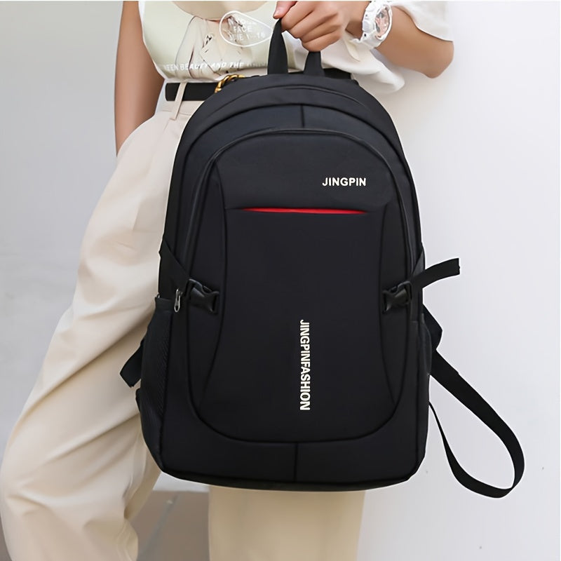 Canvas Backpack for Men and Women Large Capacity Korean Style with Computer Compartment
