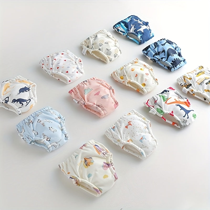 Baby Diapers Reusable Waterproof Knit Fabric Diaper Cover for Infants