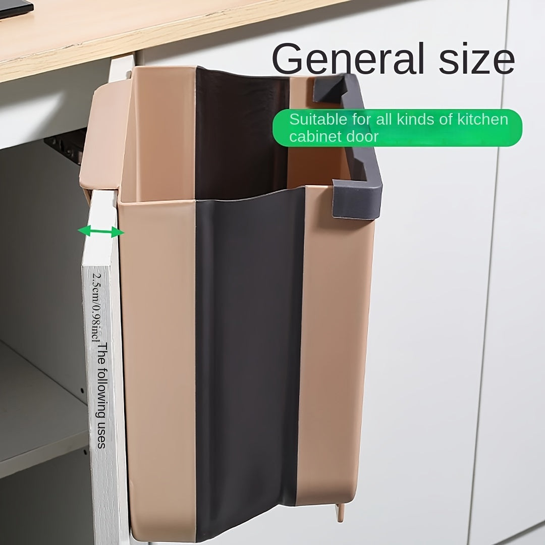 Складной пластиковый автомобильный мусорный бак настенный, подвесной, для кухни и ванной