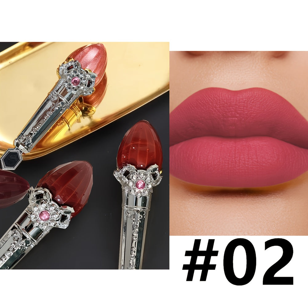 Женский водостойкий стойкий красный матовый глянцевый жидкий помада-люмиксер для губ