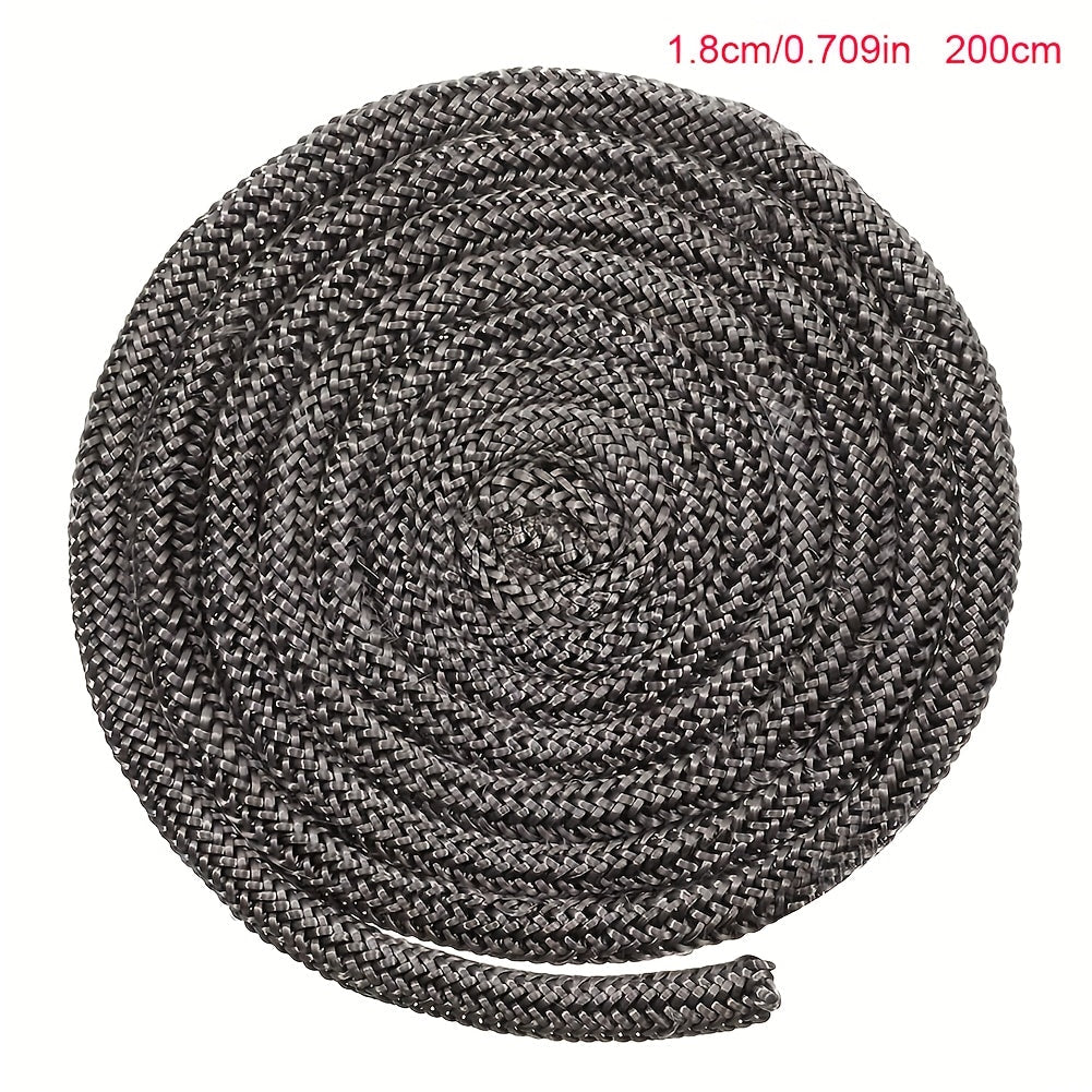 Fireproof Sealing Rope for High Temperature Applications 18/20MM Black