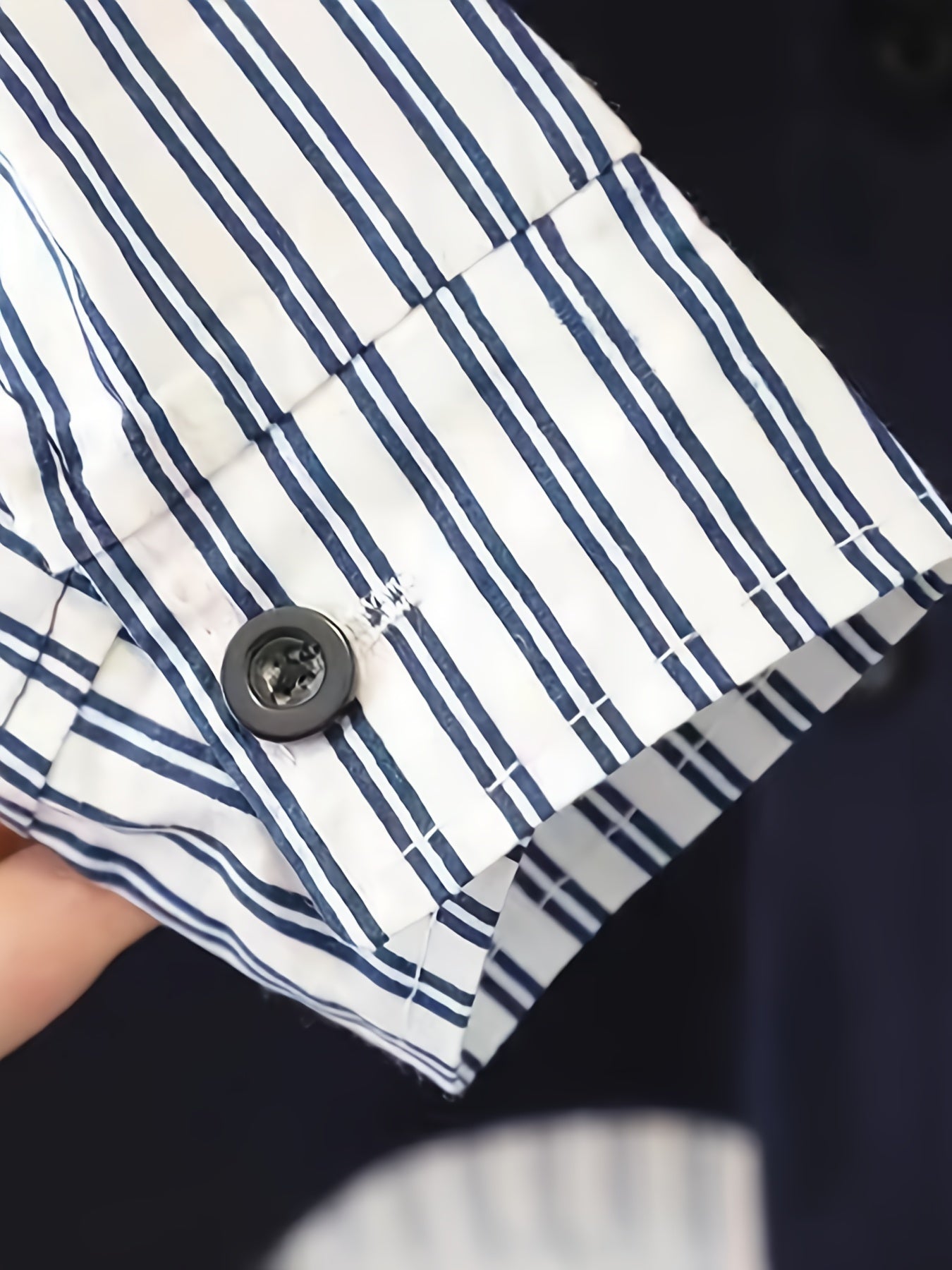 Pack de 2 camisetas de manga larga a rayas de algodón para niños