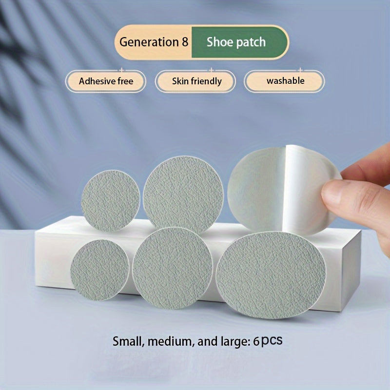 6PCS Shoe Repair Patches for Sneakers and Heels Self-Adhesive Anti-Wear