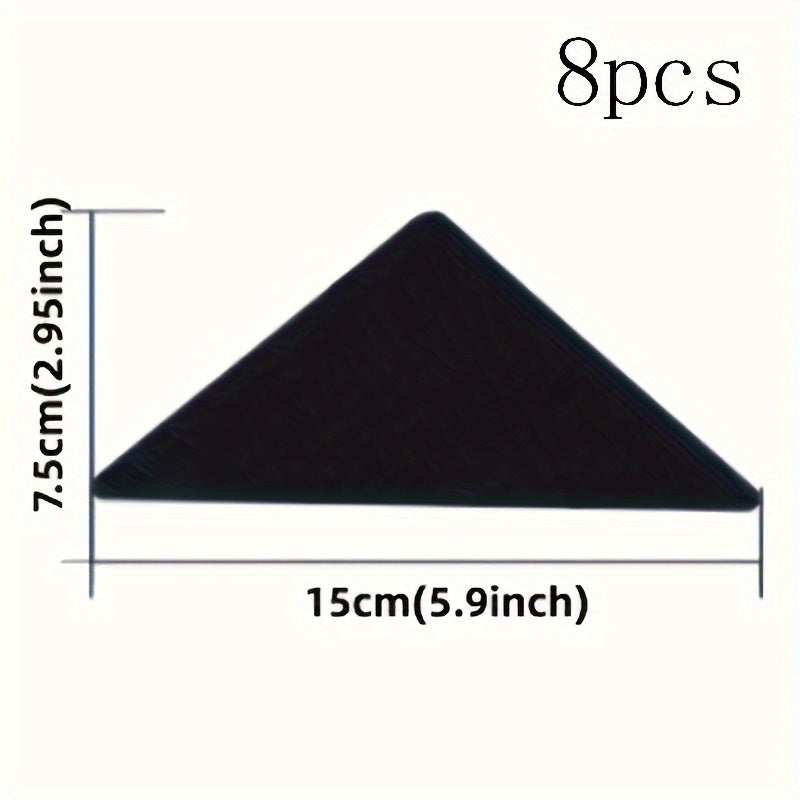 Антискользящие наклейки для ковров 4/8 шт. Нескользящие подушки для пола для ковров и плитки