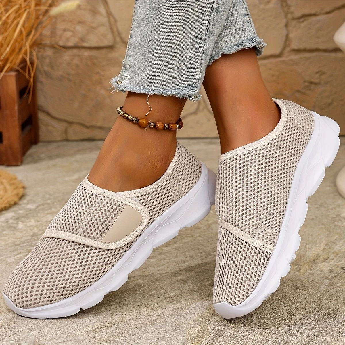 Unisex Orthopedic Casual Sneakers Wide Swollen Feet Breathable Soft PU Low-Top