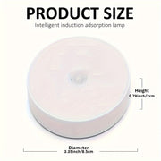 6-Pack USB Rechargeable LED Motion Sensor Lights for Indoor Use with Magnetic Stick-On and Infrared Detection